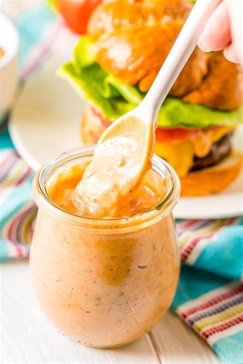 burger sauce  homemade recipe sugar  soul