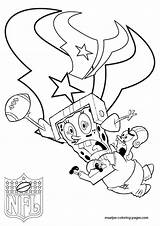 Coloring Pages Houston Texans Nfl Spongebob Patrick Print Color Browser Window Getcolorings sketch template