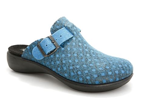 romika ibiza  pantoffels blauw dames