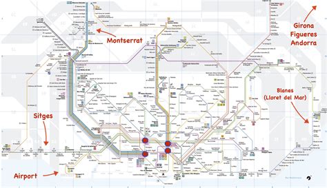 barcelona zones  guide   apply  peuat tourism    larea metropolitana de