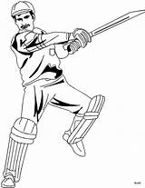 Batsman Scribblefun sketch template