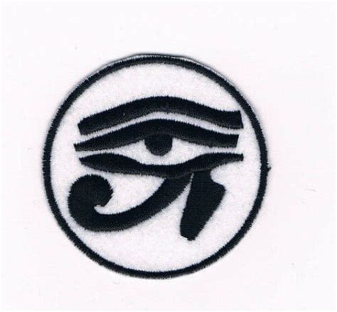 eye of horus embroidered patch udjat knowledge occultism utchat ra ebay