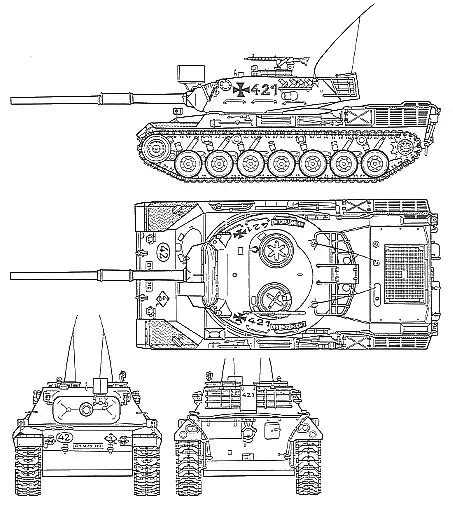 leopard  main battle tank description identification pictures gallery german army germany