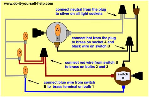 easy lamp wiring diagrams