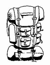Backpack Drawing Hiking Camping Draw Coloring Pages Clipart Line Netart Voor Afbeeldingsresultaat Items Drawings Backpacks Doodle Getdrawings Transparent Clipartmag Color sketch template