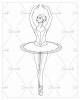 Coloring Ballerina Tutu Contest Pages Croqui Those Word Don Know Who sketch template