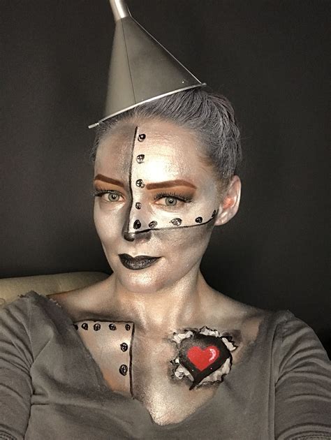 Tin Man Halloween Makeup Tin Man Halloween Costume Tin