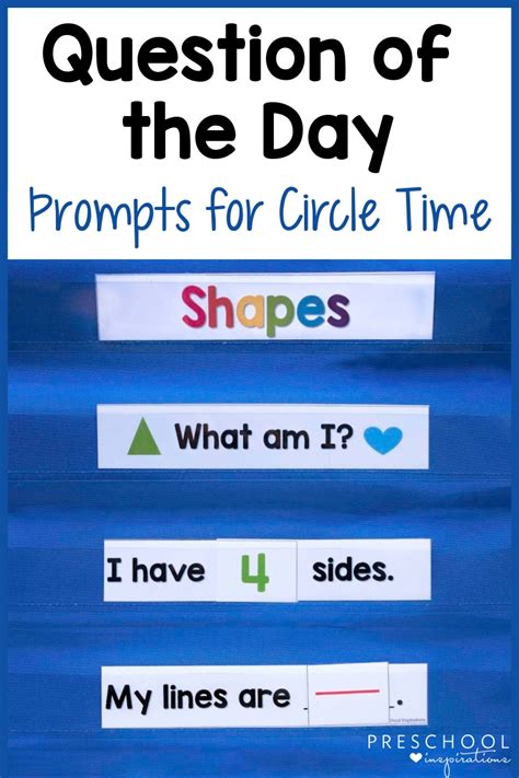shapes chart  preschool