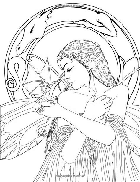 pin  bruce chelberg  colouring pages fairy coloring book