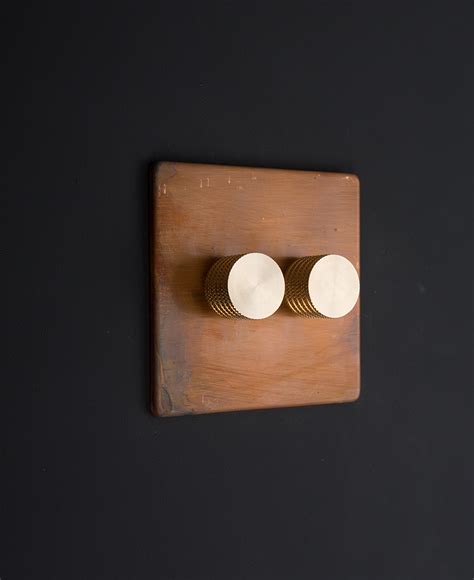 led double dimmer switch copper double dimmer switch