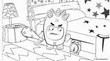 Oddbods Coloring Pages Printable Fuse Newt Jeff sketch template