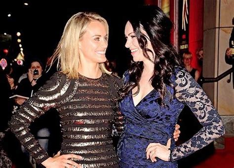 taylor schilling and laura prepon attend netflix germany launch party