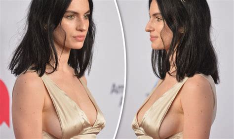 Annie Lennox S Braless Daughter Tali Risks Spilling Out Of Sexy Gown