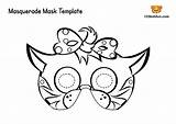 Masquerade 123kidsfun sketch template