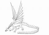 Changewing Dragon Coloring Pages Thunder Drum Deviantart Template Sketch sketch template