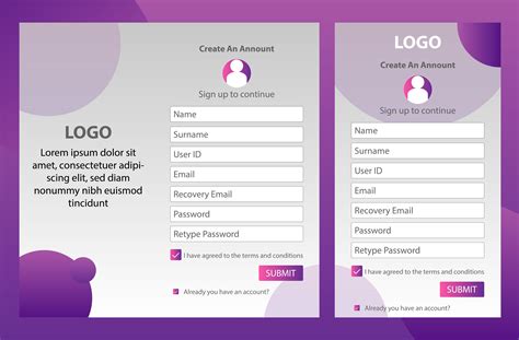 login form design  website mobile apps   login page design