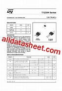 Image result for T1235H-600G. Size: 127 x 185. Source: www.alldatasheet.com