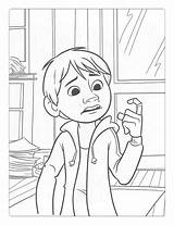 Coco Pages Coloring Disney Finger Kids Printable sketch template