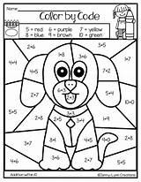 Coloring Grade Math Worksheets 1st First Printable sketch template
