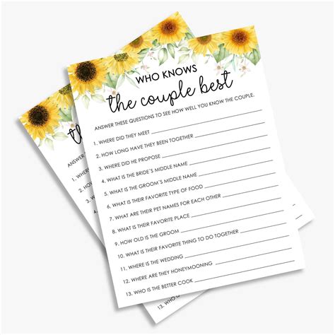 couple  couple shower game printable etsy