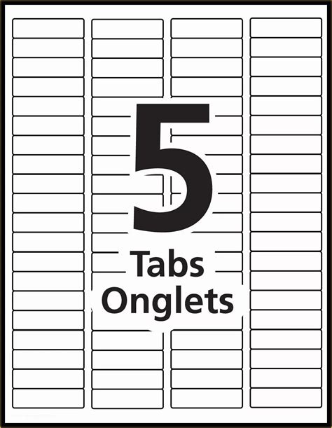 printable hanging file folder tab template