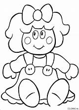 Doll Baby Coloring Color Pages Getcolorings Printable Print sketch template