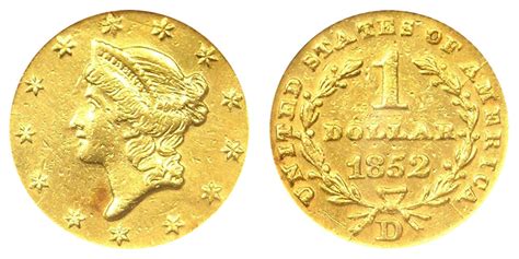 liberty head gold dollar type  early gold dollar coin