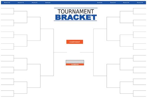 buy copy king reusable dry erase  team tournament bracket poster