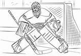Hockey Coloring Goalie Pages Carey Price Drawing Coloriage Printable Nhl Dessin Imprimer Colorier Glace Montreal Print Mcdavid Connor Canadians Sur sketch template
