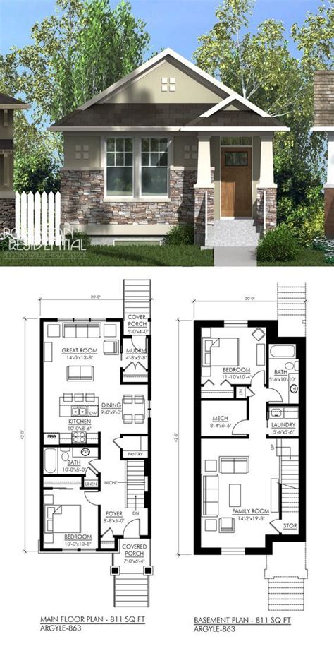craftsman argyle  robinson plans craftsman house plans cottage plan small bungalow