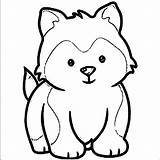 Coloring Dog Puppy Cartoon Ages Azcoloring Via sketch template