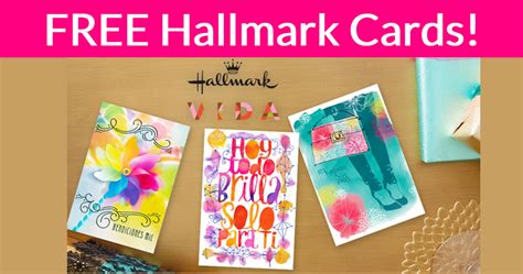 totally  hallmark cards  samples  mail