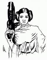 Leia Princess Wars Star Coloring Pages Printable Outline Leah Vinyl Legos Color Getcolorings Google Desenho Characters Fisher Carrie Popular Deviantart sketch template