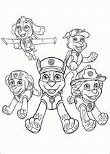 Coloring Paw Getcolorings Patrol Pages sketch template