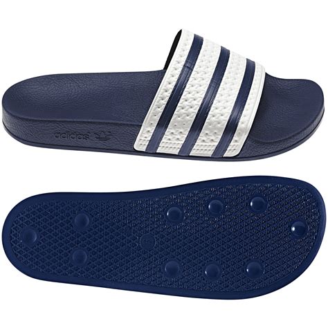 adidas adilette sandal whitenavy soccer village