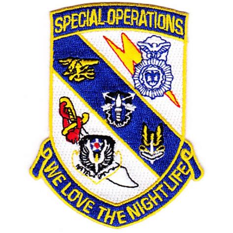 joint special operations command jsoc patch  love  night life united states armed forces jo