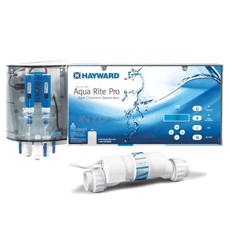 hayward aqua rite pro power supply salt cell orp  sense dispense  gallons
