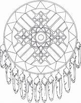 Mandala Coloring Pages Dreamcatcher Catcher American Native Supercoloring Indianen Adult Dream Printable Baseball Adults Print Sun Color Sheets Getdrawings Getcolorings sketch template