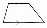 Trapezium Clipart Trapezoid Clip Cliparts Trapezoids Quadrilateral Line Clipground Clipartbest Library sketch template