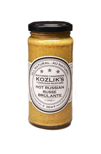 Hot Honey Mustard Formally Known As Hot Russian – Kozliks Mustard