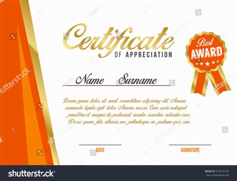 graduation certificate  appreciation dannybarrantes template