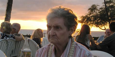 it s grandma s first time in hawaii and she s not impressed huffpost