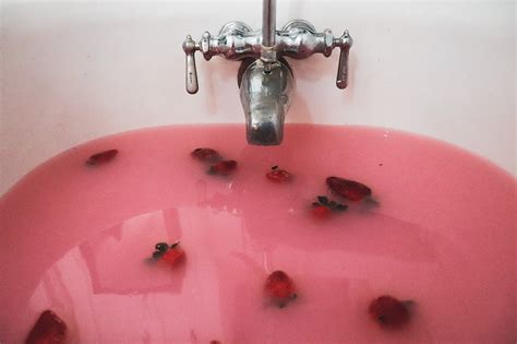 Strawberry Milk Bath On Behance