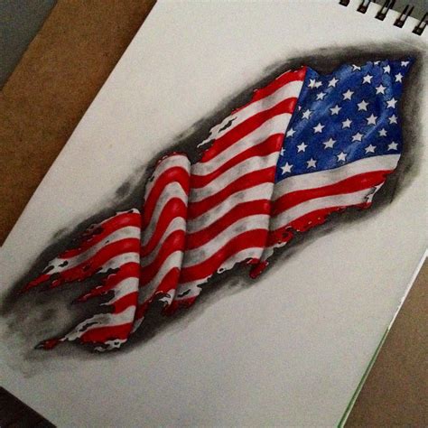 die besten  american flag drawing ideen auf pinterest