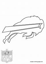 Coloring Pages Bills Buffalo Nfl Logo Print Browser Window sketch template
