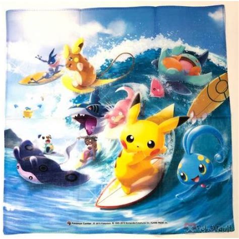 Pokemon Center 2019 Pokemon Surf Campaign Manaphy Greninja