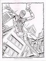 Coloring Spider Spiderman Man Pages Amazing Homecoming Drawing Color Print Printable Simple Getdrawings Special Getcolorings Kids Adults Colorings sketch template