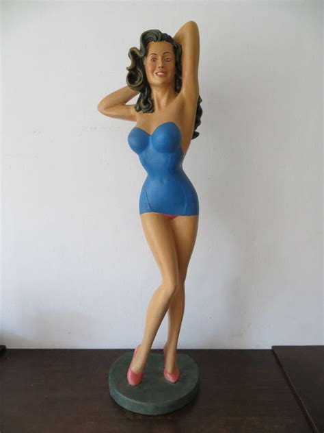figure of a sexy pin up girl 89 cm catawiki