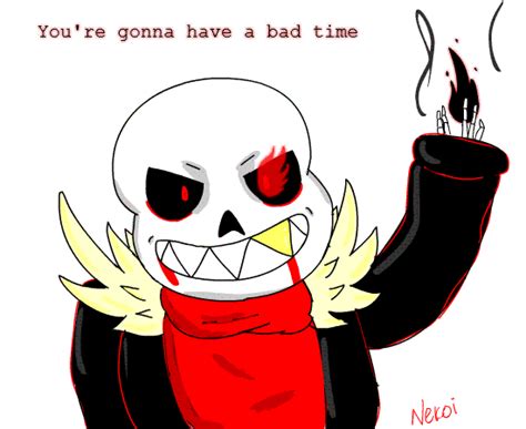 Underfell Sans By Lenx3 On Deviantart