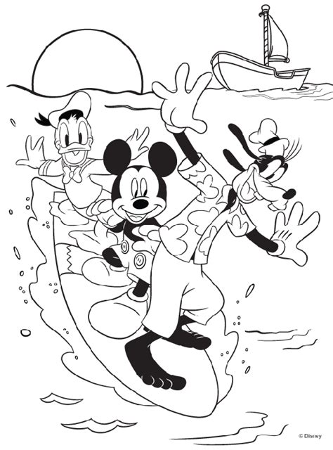 disney mickey mouse  friends coloring page crayolacom